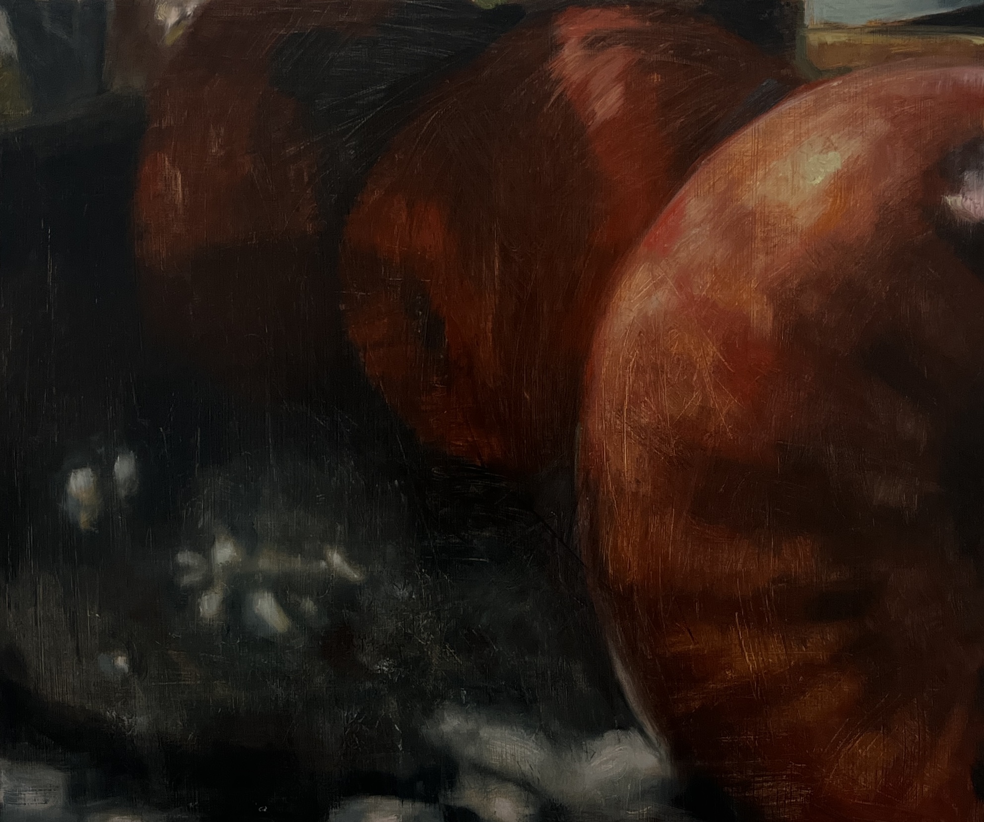 Still Life of Apples painting